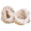 Natural Calcite Geode Pair S1673 | Crystal Factory