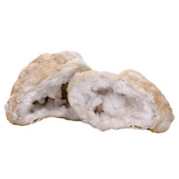 Natural Calcite Geode Pair S1675 | Crystal Factory