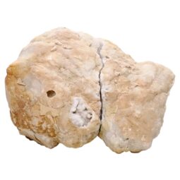 Natural Calcite Geode Pair S1675 | Crystal Factory