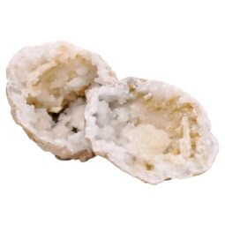 Natural Calcite Geode Pair S1676 | Crystal Factory