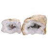 Natural Calcite Geode Pair S1677 | Crystal Factory