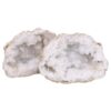 4.8kg Natural Calcite Geode Pair S1679 2 Natural Calcite Geode Pair S1679 | Crystal Factory