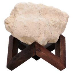 3.9kg Calcite Geode Pair on Timber Stand 12cm S1680 6 Calcite Geode Pair on Timber Stand 12cm S1680 | Crystal Factory