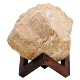 8.6kg Calcite Geode Pair on Timber Stand 12cm S1683 6 Calcite Geode Pair on Timber Stand 12cm S1683 | Crystal Factory