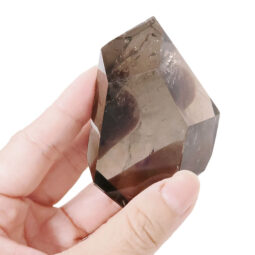 Smoky Quartz Polished Crystal Set 2 Pieces B857 | Crystal Factory