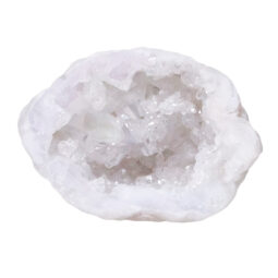 Titanium Pearl Agate Cluster Mini Geode | Crystal Factory