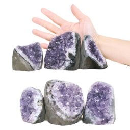 2.77kg Amethyst Mini Cluster Specimen Set 6 Pieces P2197 5 Amethyst Mini Cluster Specimen Set 6 Pieces P2197 | Crystal Factory