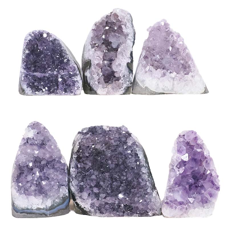 1.91kg Amethyst Mini Cluster Specimen Set 6 Pieces P2198 3 Amethyst Mini Cluster Specimen Set 6 Pieces P2198 | Crystal Factory