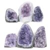 2.26kg Amethyst Mini Cluster Specimen Set 6 Pieces P2203 2 Amethyst Mini Cluster Specimen Set 6 Pieces P2203 | Crystal Factory