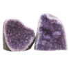 1.99kg Amethyst Polished Crystal Geode Specimen Set 2 Pieces B886 1 Amethyst Polished Crystal Geode Specimen Set 2 Pieces B886 | Crystal Factory