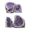 2.42kg Amethyst Polished Crystal Geode Specimen Set 4 Pieces B891 1 Amethyst Polished Crystal Geode Specimen Set 4 Pieces B891 | Crystal Facctory