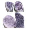 2.49kg Amethyst Polished Crystal Geode Specimen Set 4 Pieces B898 2 Amethyst Polished Crystal Geode Specimen Set 4 Pieces B898 | Crystal Facctory