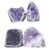 2.22kg Amethyst Polished Crystal Geode Specimen Set 4 Pieces B899 2 Amethyst Polished Crystal Geode Specimen Set 4 Pieces B899 | Crystal Facctory