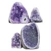 2.17kg Amethyst Polished Crystal Geode Specimen Set 4 Pieces B910 1 Amethyst Polished Crystal Geode Specimen Set 4 Pieces B910 | Crystal Facctory