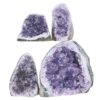 2.00kg Amethyst Polished Crystal Geode Specimen Set 4 Pieces B912 2 Amethyst Polished Crystal Geode Specimen Set 4 Pieces B912 | Crystal Facctory