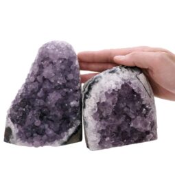3.2kg Amethyst Polished Crystal Geode Specimen Set 2 Pieces P2183 5 Amethyst Polished Crystal Geode Specimen Set 2 Pieces P2183 | Crystal Factory