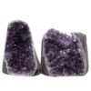 2.5kg Amethyst Polished Crystal Geode Specimen Set 2 Pieces P2186 1 Amethyst Polished Crystal Geode Specimen Set 2 Pieces P2186 | Crystal Factory