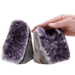 2.5kg Amethyst Polished Crystal Geode Specimen Set 2 Pieces P2186 5 Amethyst Polished Crystal Geode Specimen Set 2 Pieces P2186 | Crystal Factory