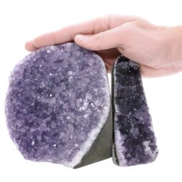 2kg Amethyst Polished Crystal Geode Specimen Set 2 Pieces P2213 5 Amethyst Polished Crystal Geode Specimen Set 2 Pieces P2213 | Crystal Factory