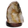 Crystal Quartz River Agate Lamp - White LED Bulb S1688 | Crystal Factory