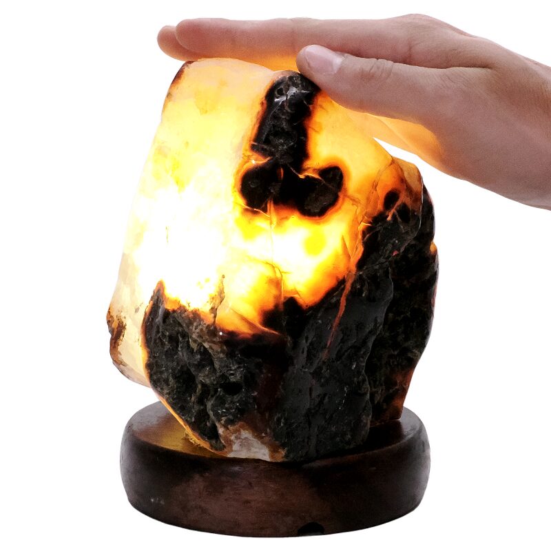 2.8kg Crystal Quartz River Agate Lamp - White LED Bulb S1690 4 Crystal Quartz River Agate Lamp - White LED Bulb S1690 | Crystal Factory