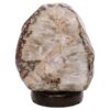 Crystal Quartz River Agate Lamp - White LED Bulb S1692 | Crystal Factory