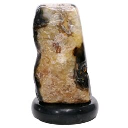 Crystal Quartz River Agate Lamp - White LED Bulb S1698 | Crystal Factory