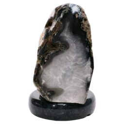 Crystal Quartz River Agate Lamp - White LED Bulb S1699 | Crystal Factory