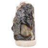 Crystal Quartz River Agate Lamp - White LED Bulb S1704 | Crystal Factory