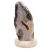 Crystal Quartz River Agate Lamp - White LED Bulb S1705 | Crystal Factory