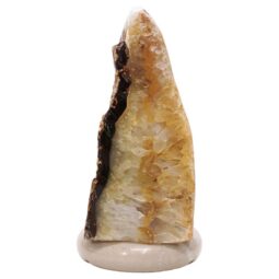 Crystal Quartz River Agate Lamp - White LED Bulb S1709 | Crystal Factory