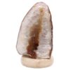 Crystal Quartz River Agate Lamp - White LED Bulb S1711 | Crystal Factory