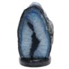 Pink Agate Crystal Lamp with Marble Base - Puple LED - T3284 | Crystal Factory
