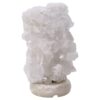 Clear Quartz Druze Lamp - White LED Bulb V72 | Crystal Factory