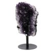 6.1kg Amethyst Druze Cluster on Rotating Stand H07 1 Amethyst Druze Cluster on Rotating Stand H07 | Crystal Factory