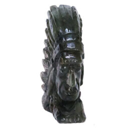 Labradorite Warrior Bust Carving B915 | Crystal Factory