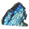 Labradorite Warrior Bust Carving B917 | Crystal Factory