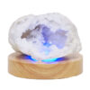 Mini Calcite Cluster With Multicolour LED Large Light Base V77 1 Mini Calcite Cluster With Multicolour LED Large Light Base V77 | Crystal Factory