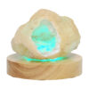 Mini Calcite Cluster With Multicolour LED Large Light Base V82 2 Mini Calcite Cluster With Multicolour LED Large Light Base V82 | Crystal Factory
