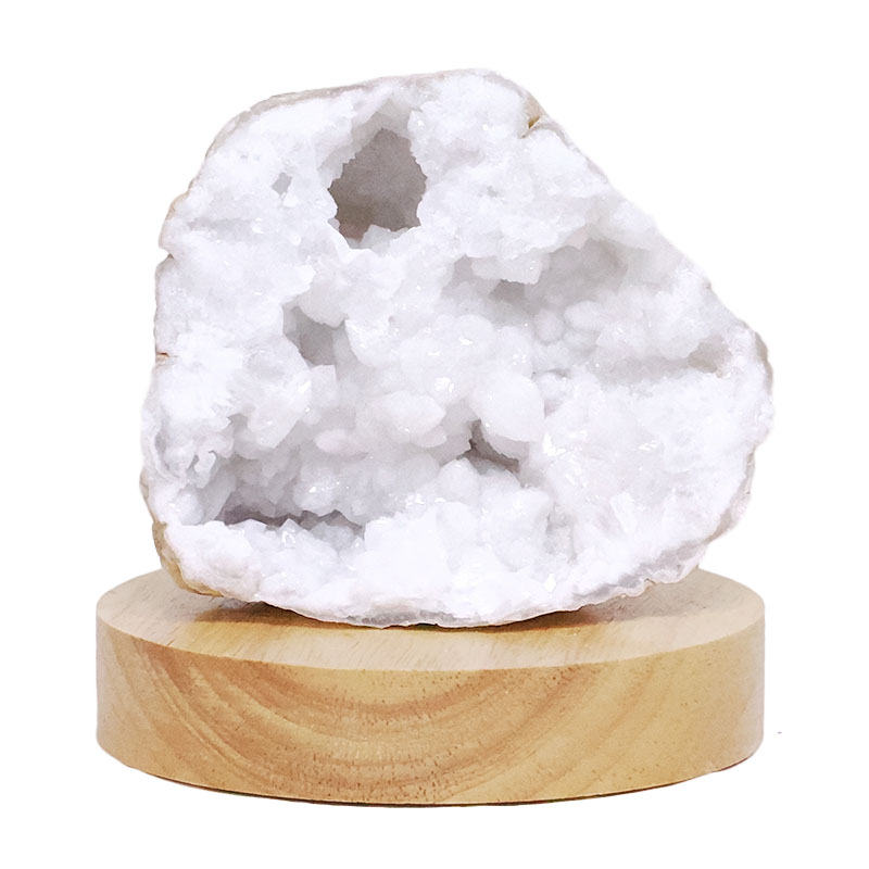 Mini Calcite Cluster With Multicolour LED Large Light Base V88 4 Mini Calcite Cluster With Multicolour LED Large Light Base V88 | Crystal Factory