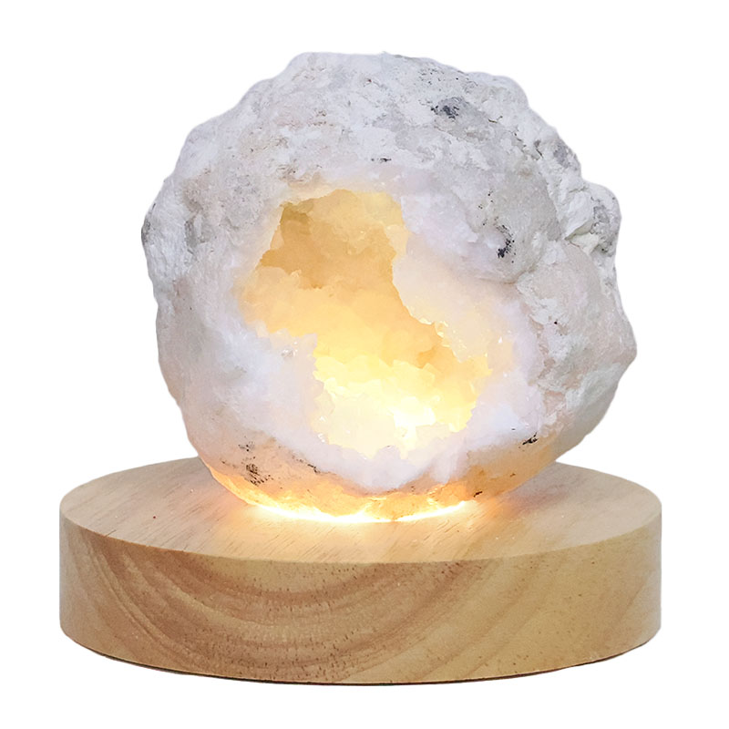 Mini Calcite Cluster With Multicolour LED Large Light Base V89 2 Mini Calcite Cluster With Multicolour LED Large Light Base V89 | Crystal Factory