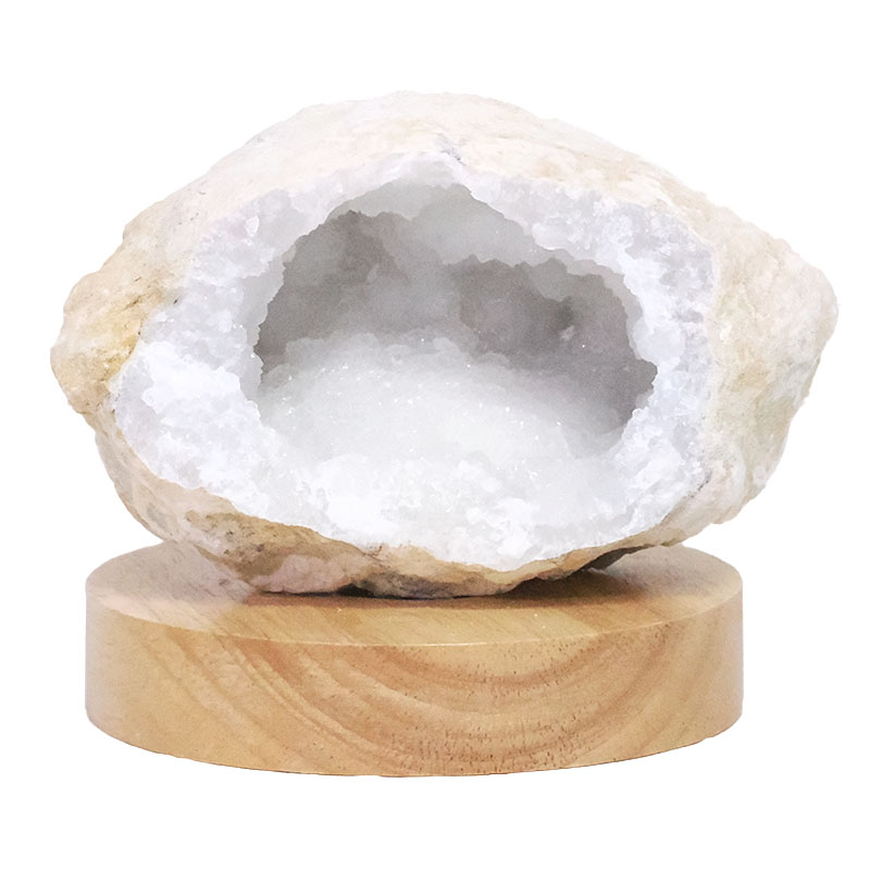Mini Calcite Cluster With Multicolour LED Large Light Base X445 4 Mini Calcite Cluster With Multicolour LED Large Light Base X445 | Crystal Factory