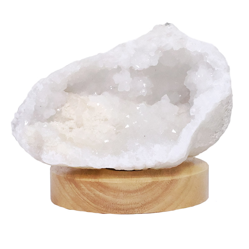 Mini Calcite Cluster With Multicolour LED Large Light Base X449 4 Mini Calcite Cluster With Multicolour LED Large Light Base X449 | Crystal Factory