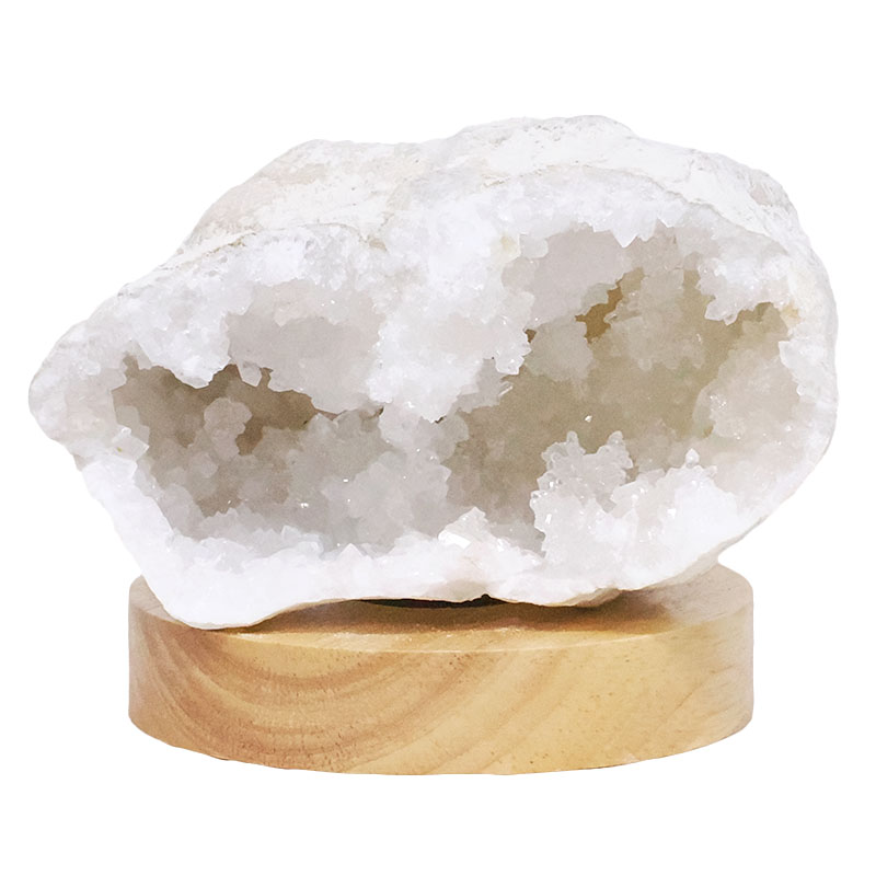 Mini Calcite Cluster With Multicolour LED Large Light Base X450 4 Mini Calcite Cluster With Multicolour LED Large Light Base X450 | Crystal Factory