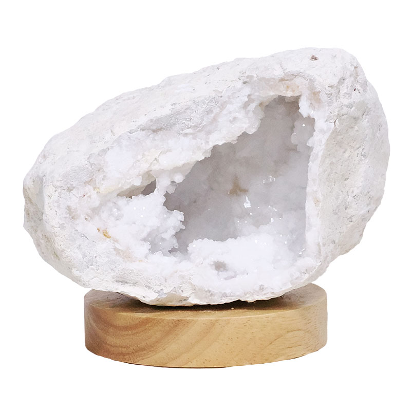 Mini Calcite Cluster With Multicolour LED Large Light Base X452 4 Mini Calcite Cluster With Multicolour LED Large Light Base X452 | Crystal Factory