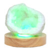 Mini Calcite Cluster With Multicolour LED Large Light Base X456 | Crystal Factory