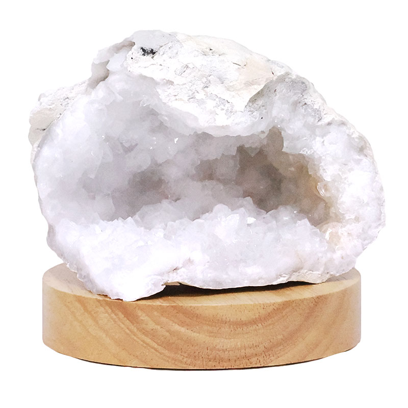 Mini Calcite Cluster With Multicolour LED Large Light Base X458 4 Mini Calcite Cluster With Multicolour LED Large Light Base X458 | Crystal Factory