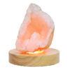 Mini Calcite Cluster With Multicolour LED Large Light Base X461 1 Mini Calcite Cluster With Multicolour LED Large Light Base X461 | Crystal Factory