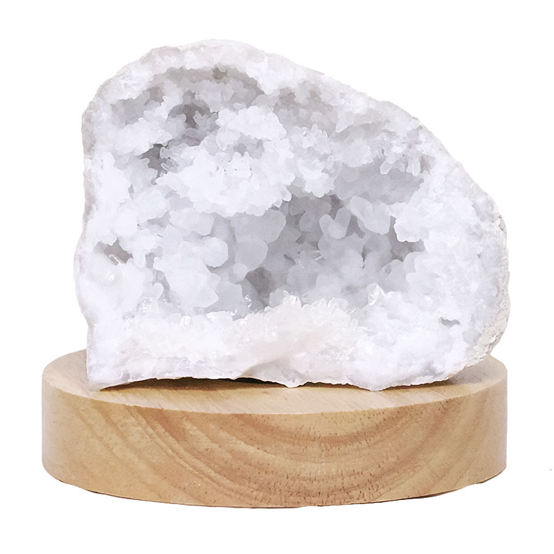 Mini Calcite Cluster With Multicolour LED Large Light Base X463 4 Mini Calcite Cluster With Multicolour LED Large Light Base X463 | Crystal Factory