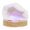 Mini Calcite Cluster With Multicolour LED Large Light Base X464 1 Mini Calcite Cluster With Multicolour LED Large Light Base X464 | Crystal Factory
